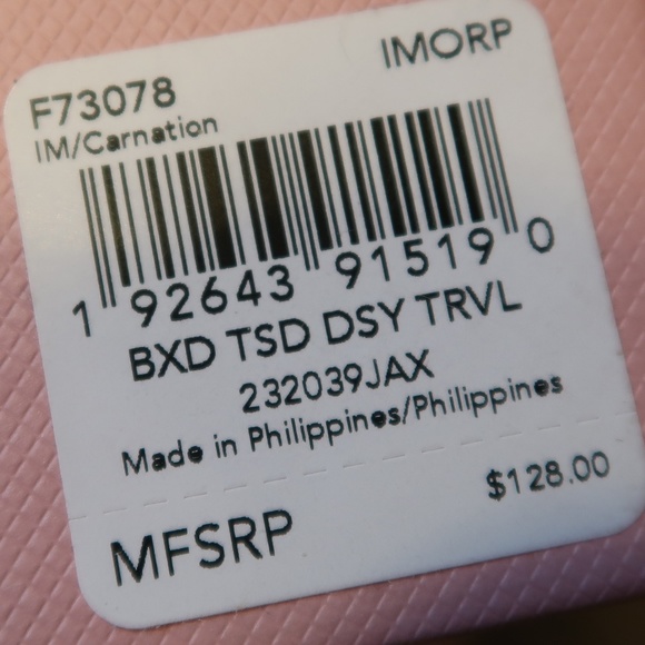 Coach F73078 TS Cosmetic pouch floral carnation - Picture 8 of 8